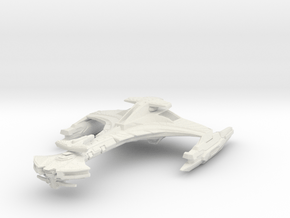 Klingon Am'or Class WarCruiser in White Natural Versatile Plastic