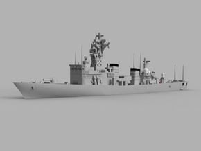 1/1800 JS Abukuma-class destroyer escort in Tan Fine Detail Plastic