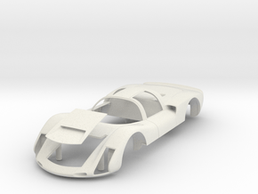 Porsche 906 Short Tail in White Natural Versatile Plastic