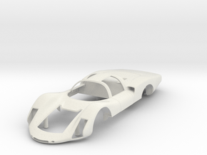 Porsche 906 Long Tail  in White Natural Versatile Plastic