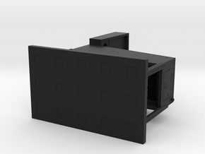 Trophy - Mini Pinball Cabinet v4 - 1:20 Scale in Black Premium Versatile Plastic