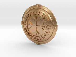Brand's Shield Coin in Natural Bronze