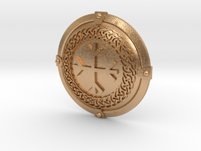 Brand's Shield Coin 2 in Natural Bronze