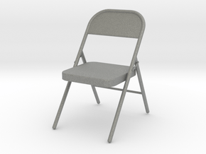 1/3rd Scale Folding Chair in Gray PA12