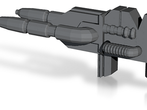 Grimlock's blaster in Tan Fine Detail Plastic