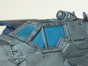 Marauder Bomber Canopy  in Smoothest Fine Detail Plastic