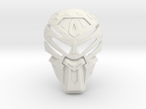 Mask Of Chaos in White Natural Versatile Plastic