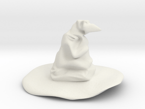 Sorting Hat in White Natural Versatile Plastic