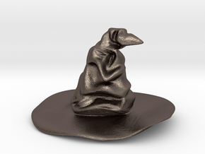 Sorting Hat in Polished Bronzed-Silver Steel