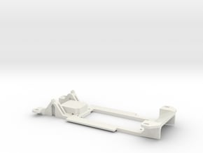 Carrera Universal 132 Ford Capri Zakspeed Chassis in White Natural Versatile Plastic