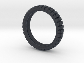 Knobby Tire Ring in Black PA12