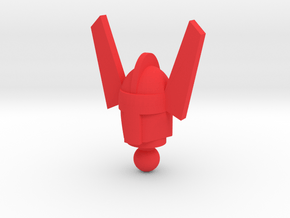 Time Traveler Marvel Acroyear Head in Red Processed Versatile Plastic