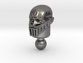 Galactic Defender Baron Karza Unmasked Head in Polished Nickel Steel
