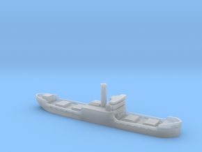 Three island cargo ship 1/1800 in Tan Fine Detail Plastic