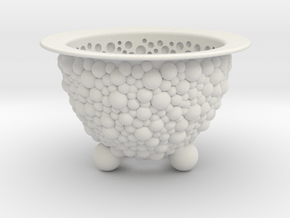 Neo Pot Bubbles 3.5in.  in White Natural Versatile Plastic