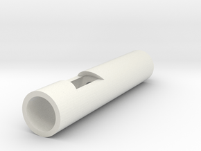 KC02 Outer Barrel 125mm in White Natural Versatile Plastic