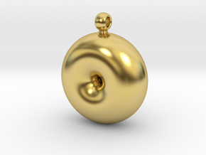 TOROIDE SKIN in Polished Brass