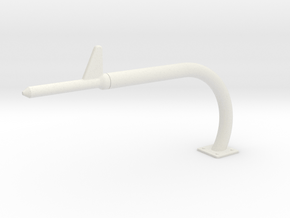 Vario UH-1 Pitot Tube 1/6 in White Natural Versatile Plastic