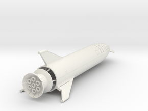 BFR MOon Mission 1/300 in White Natural Versatile Plastic