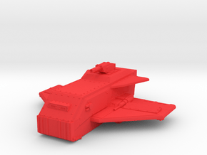 The Flying Brick Troop and Vehicle Transporter in Red Processed Versatile Plastic