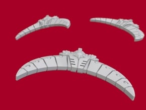 Anubis Fighter Set in White Natural Versatile Plastic: Medium