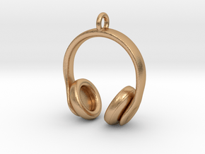 Headphones Jewel in Natural Bronze