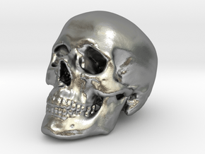 Skull Scientific 44 mm in Natural Silver