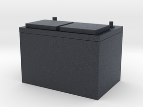 A Standard style battery in 1/10 scale in Black PA12