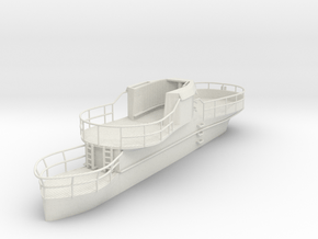 1/32 U-Boot VII/C U-441 Conning Tower in White Natural Versatile Plastic
