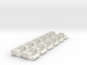 SCRAMBLER TUB12 PACK  in White Natural Versatile Plastic
