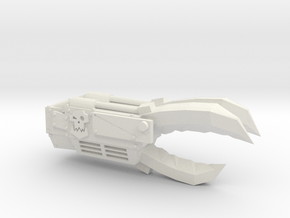 Ork Power Claw in White Natural Versatile Plastic