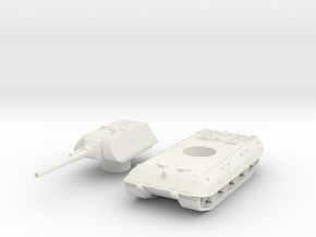 E-100 tank 1/45  in White Natural Versatile Plastic