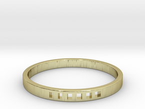 Diffraction in 18k Gold Plated Brass: 7 / 54