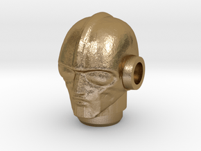 Magno Biotron Head in Polished Gold Steel