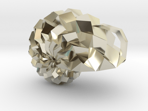 ORI*Universe Origami Pendant in 14k White Gold