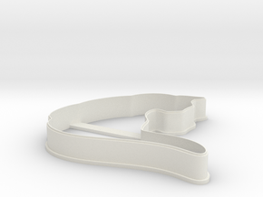 Cat 2 cookie cutter for professional in White Natural Versatile Plastic