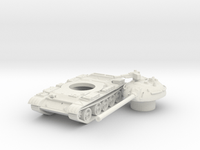 T54 (hollow) scale 1/100 in White Natural Versatile Plastic