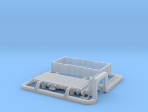 RhB L6001 Open Freight Wagon in Smooth Fine Detail Plastic
