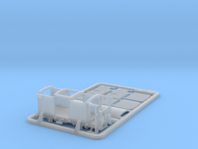 RhB K5201 Closed Freight Wagon in Smooth Fine Detail Plastic