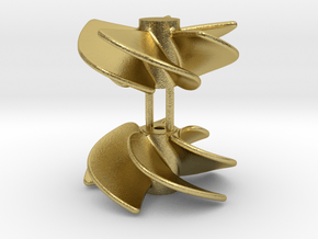 FCS 2610 - propeller (2pcs) in Natural Brass