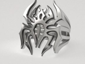 Spider ring - original in Natural Silver: 8 / 56.75