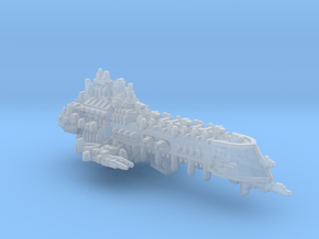 BFG Imperial Oberon Battleship fleet scale in Tan Fine Detail Plastic