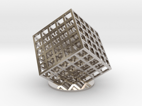lattice cube 5x5x5 in Platinum
