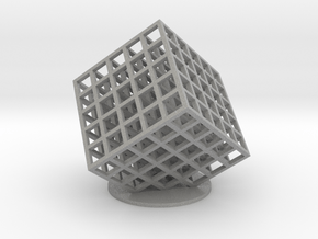 lattice cube 5x5x5 in Aluminum