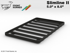 FR10032 Front Runner Slimline II roof Rack 5.0 x 8 in Black Natural Versatile Plastic