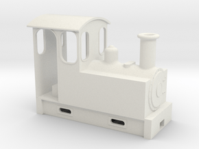 on18 tank locomotive couplers in White Natural Versatile Plastic