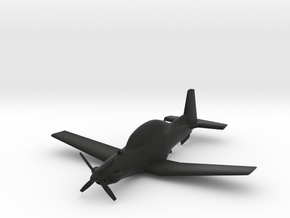 Beechcraft T-6 Texan II in Black Natural Versatile Plastic