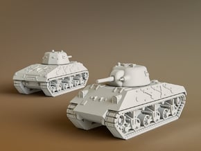 DL43 Nahuel Tank Scale: 1:100 in Tan Fine Detail Plastic