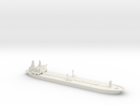 1/2400 Oil Tanker in White Natural Versatile Plastic