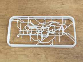 London subway/underground map Iphone 5s case in White Natural Versatile Plastic